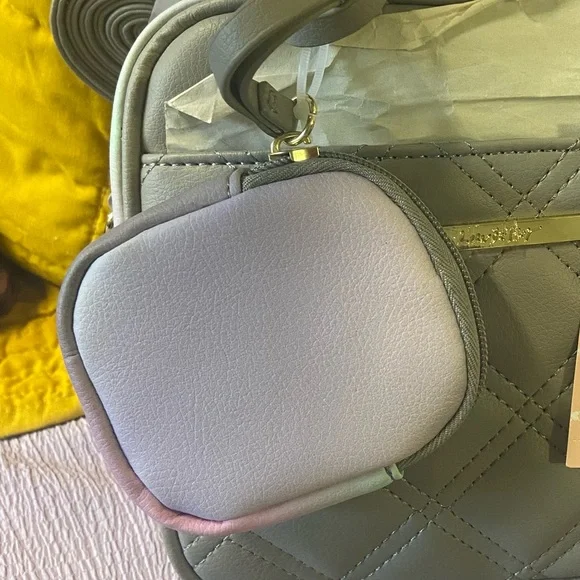 Betsey Johnson Satchel with Pouch Purse - Picture 2 of 9